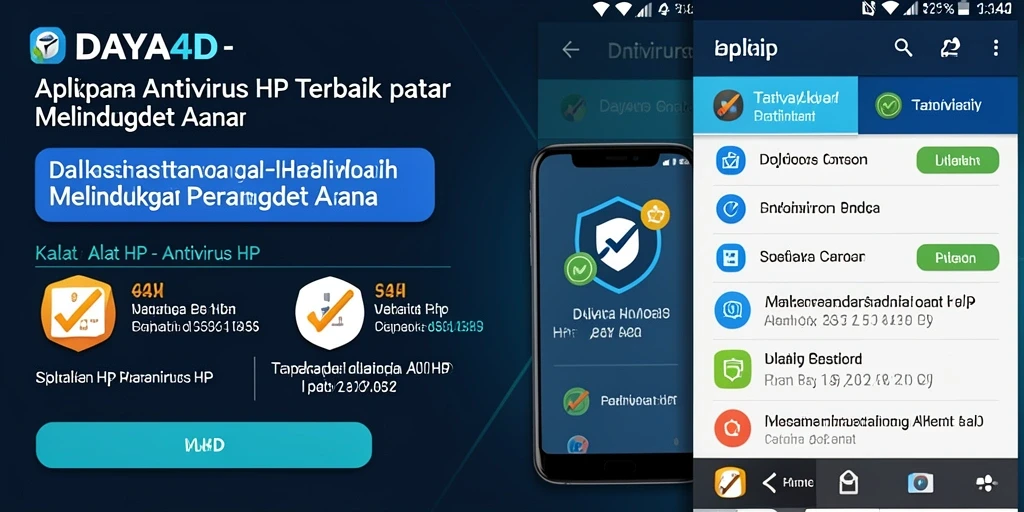 Tampilan antarmuka utama DAYA4D dengan fitur keamanan terintegrasi.