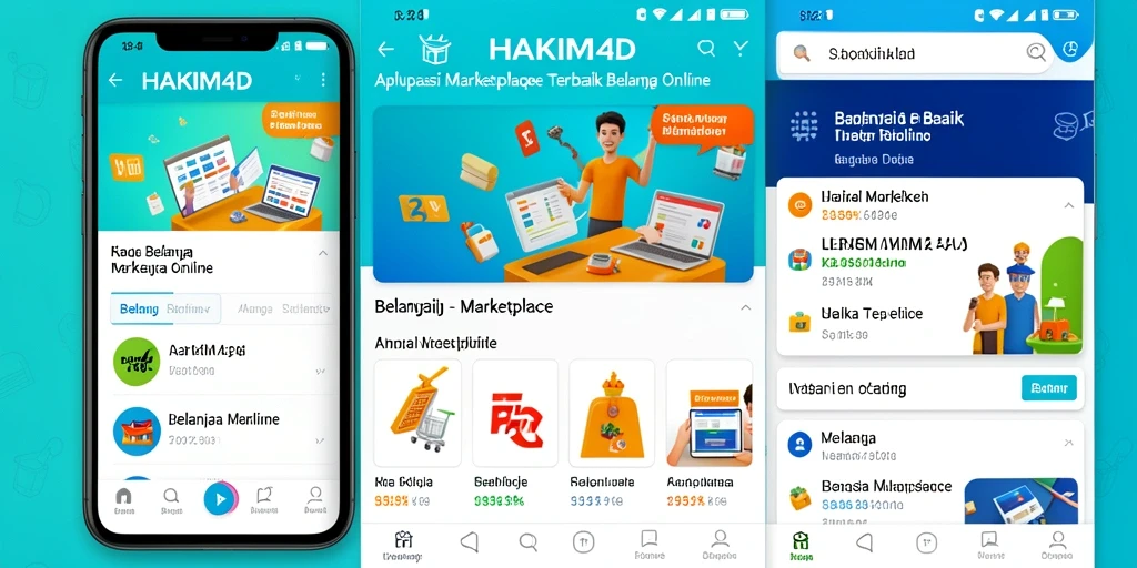Tampilan antarmuka HAKIM4D yang menarik dan mudah digunakan.