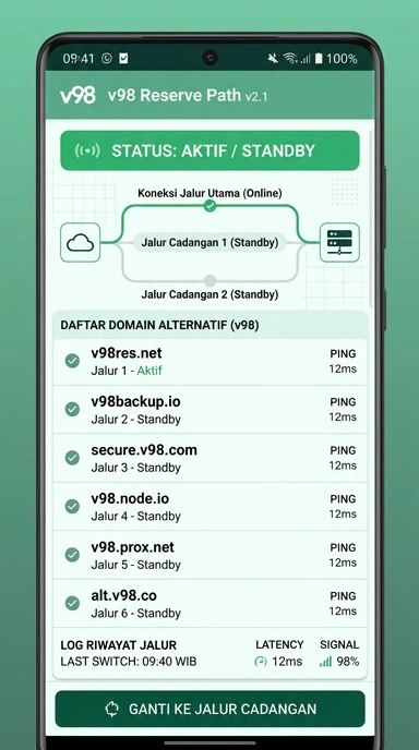 Link Alternatif v98 untuk Pengguna Android Indonesia