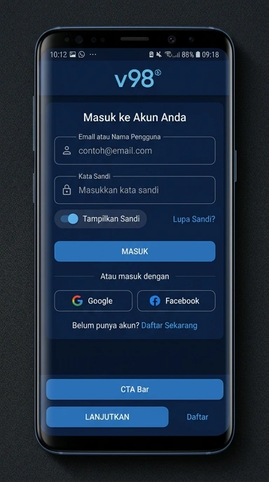 Masuk ke Akun v98 Anda dengan Mudah